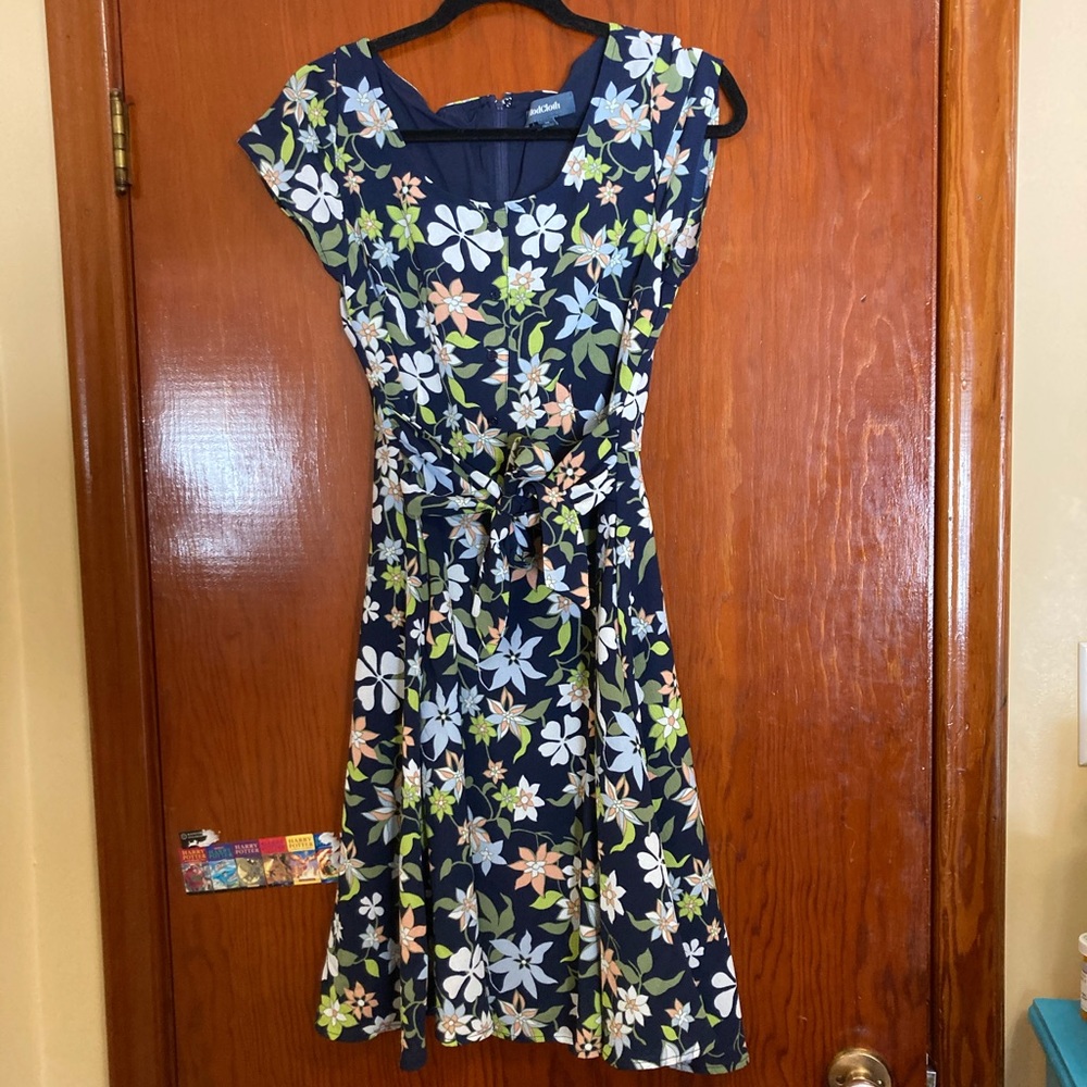 Floral ModCloth midi dress